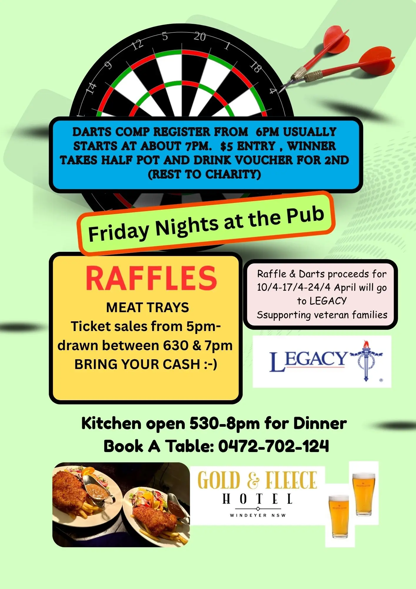 Darts Raffles Legacy