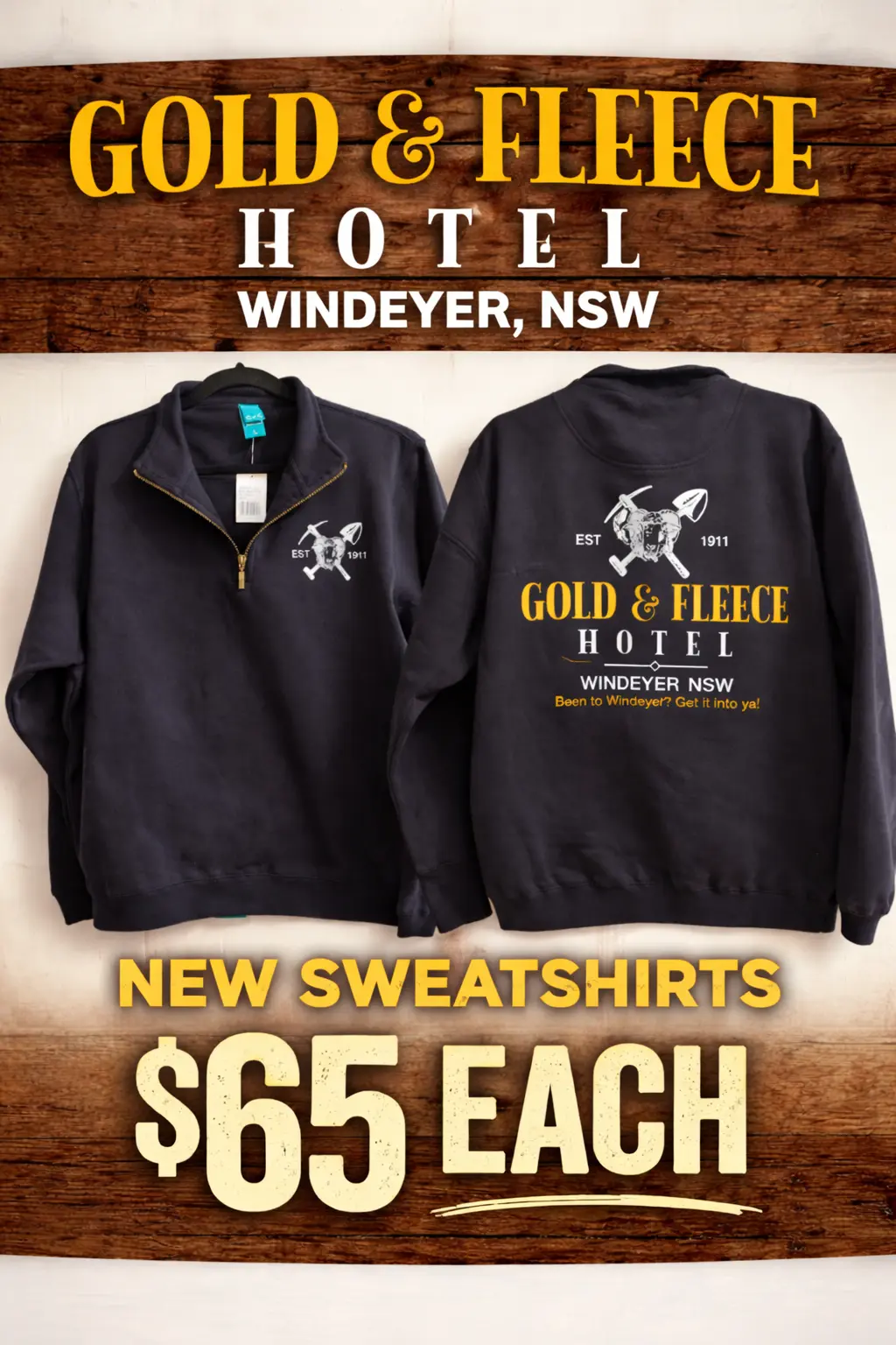 New Merch Jumpers for April 2026