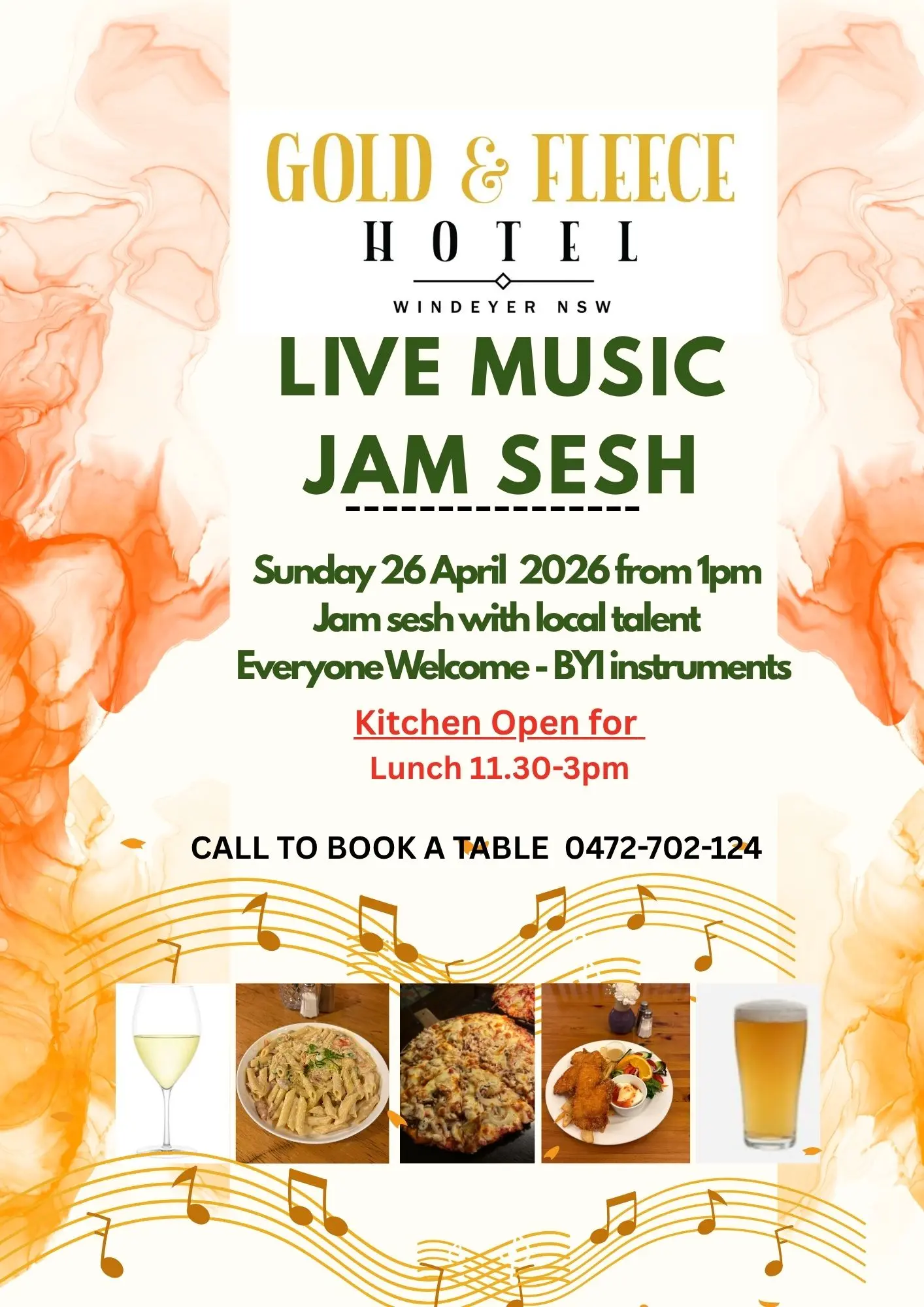 JAM SESH Live Music by Local Musicians