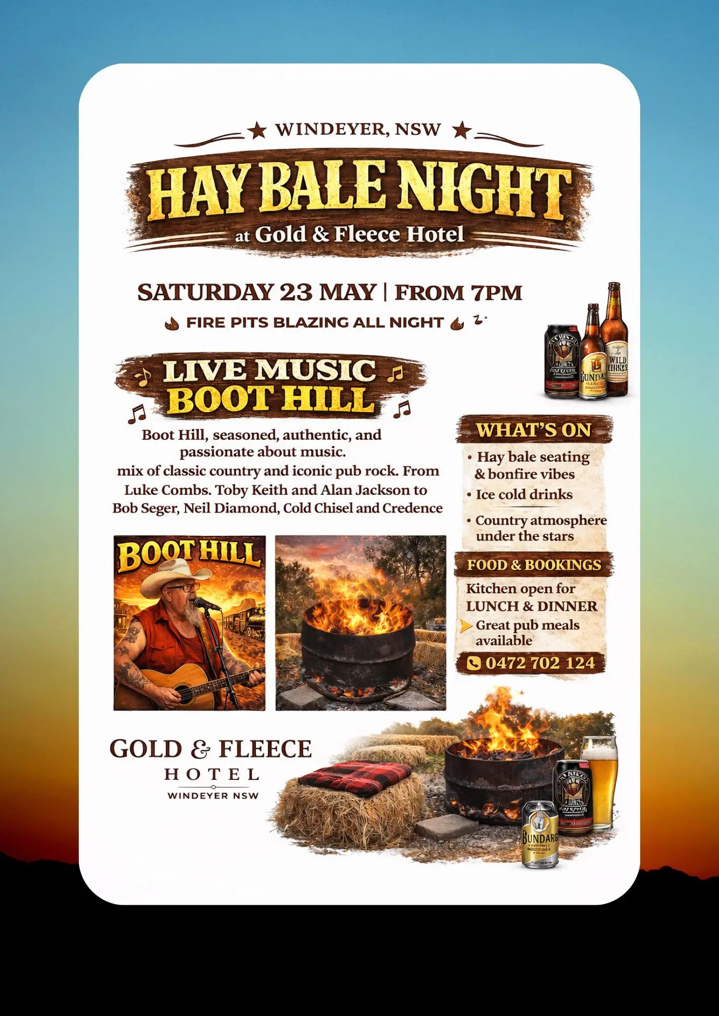 Boots Hill Music Country Theme Night