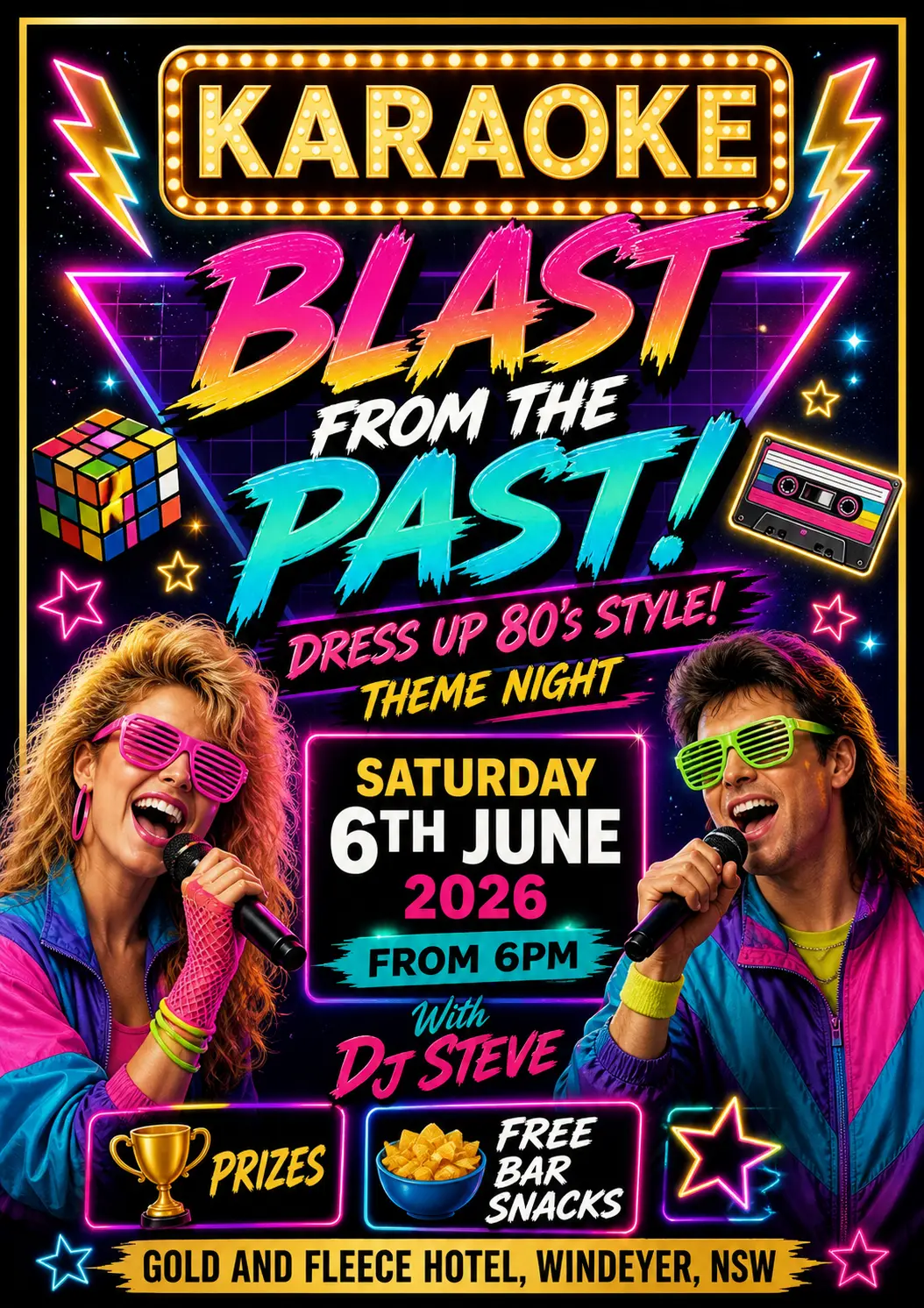 Blast from the Past Karaoke 6th June 2026
