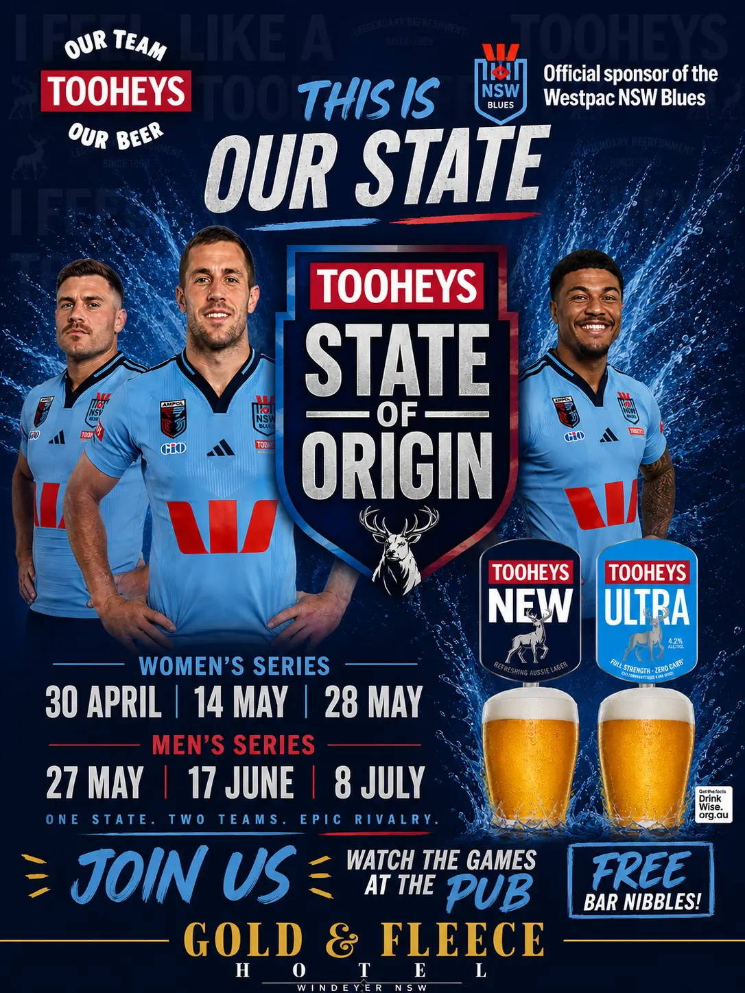 State of Origin PIZZA NIGHTS