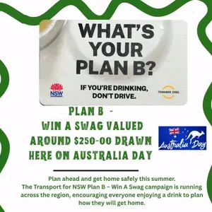 Win a Swag valued about $250!!!
Gold and Fleece Hotel Windeyer, NSW
Drawn Australia Day 🎉😊🍺🥂