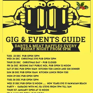 Opening hours over Christmas and New Year 🎄🍺🥂